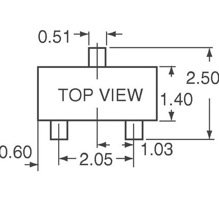 MMBT3904-7-F Bipolar (BJT) Transistor NPN 40 V 200 MA 300MHz 300 MW SOT-23-3