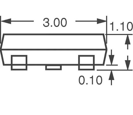 MMBT3904-7-F Bipolar (BJT) Transistor NPN 40 V 200 MA 300MHz 300 MW SOT-23-3