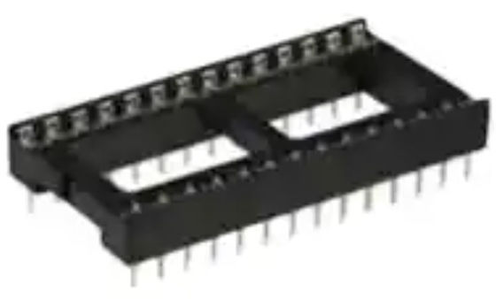243-28-1-06  DIP Connector 28 Pin Ic Socket 0.6" Row Spacing Socket