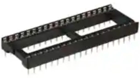 243-40-1-06 40 Pin IC Socket DIP Surface Mount IC Socket 0.6" Tin Through Hole