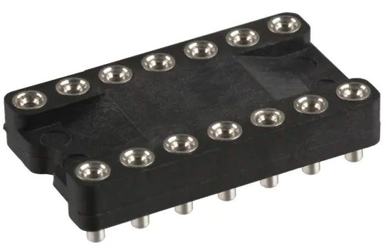 High Voltage DIP Socket with Flexible Row Options for Various Applications