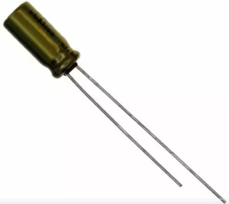 UFW1H100MDD 10uF 50V Aluminum Electrolytic Capacitors Radial Can 2000 Hrs 85 Degree