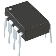 24LC02B/P EEPROM Memory IC 2Kbit I2C 400 kHz 900ns 8-PDIP