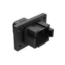 Durable DIP Connector with black thermoplastic shell and multiple terminal configurations designed for in demanding electrical applications