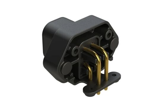 Original Amphenol ATP13-4P-BM01BLK Board Mount Connector, Premium Electronic Part for Integrated Circuit & PCB Circuit Assembly