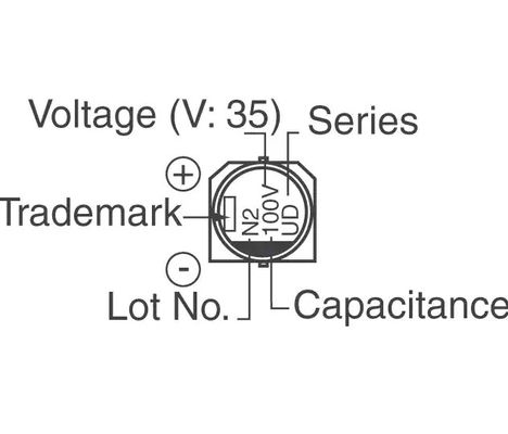 RoHS UUD1E221MNL1GS 170 MOhms 220uf 25v Electrolytic Capacitor Radial