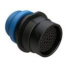 DIP Connector Featuring Black Thermoplastic Housing and Various Terminal Options Designed for Wide Operating Temperature Range